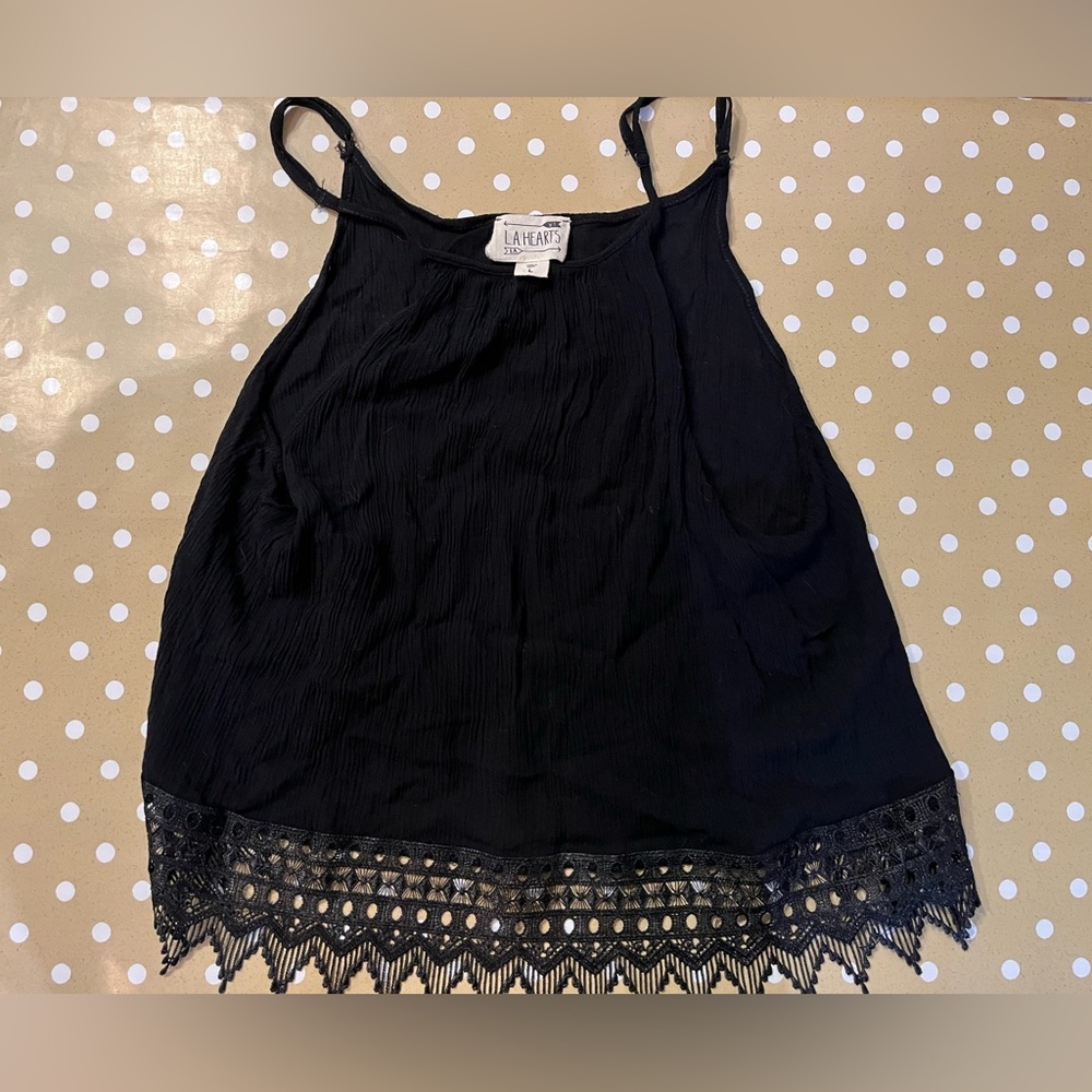 Black tank from PacSun